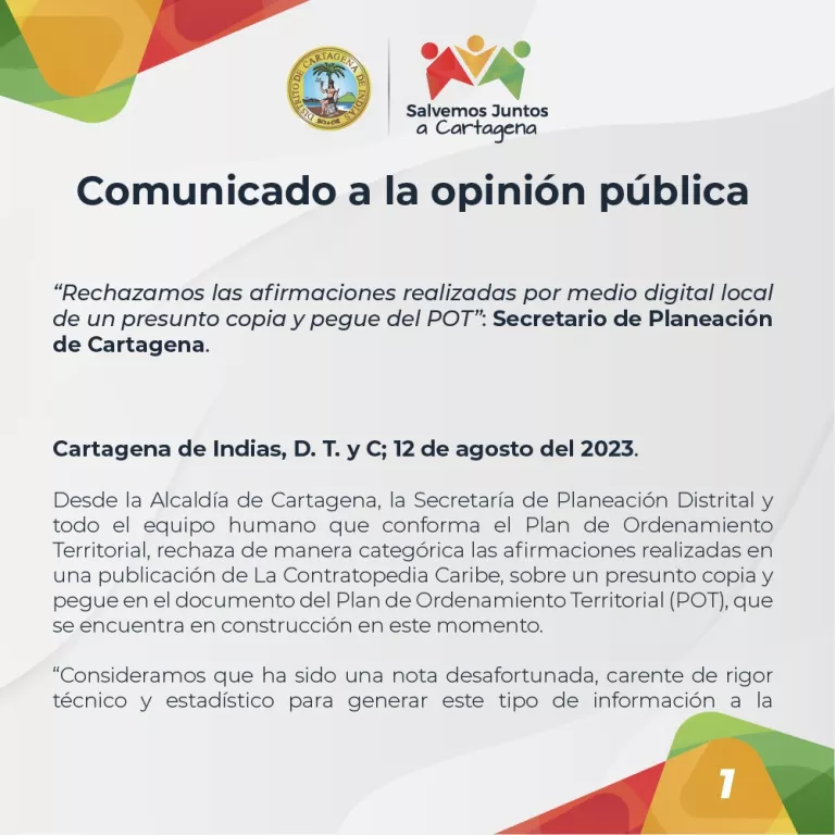 comunicado